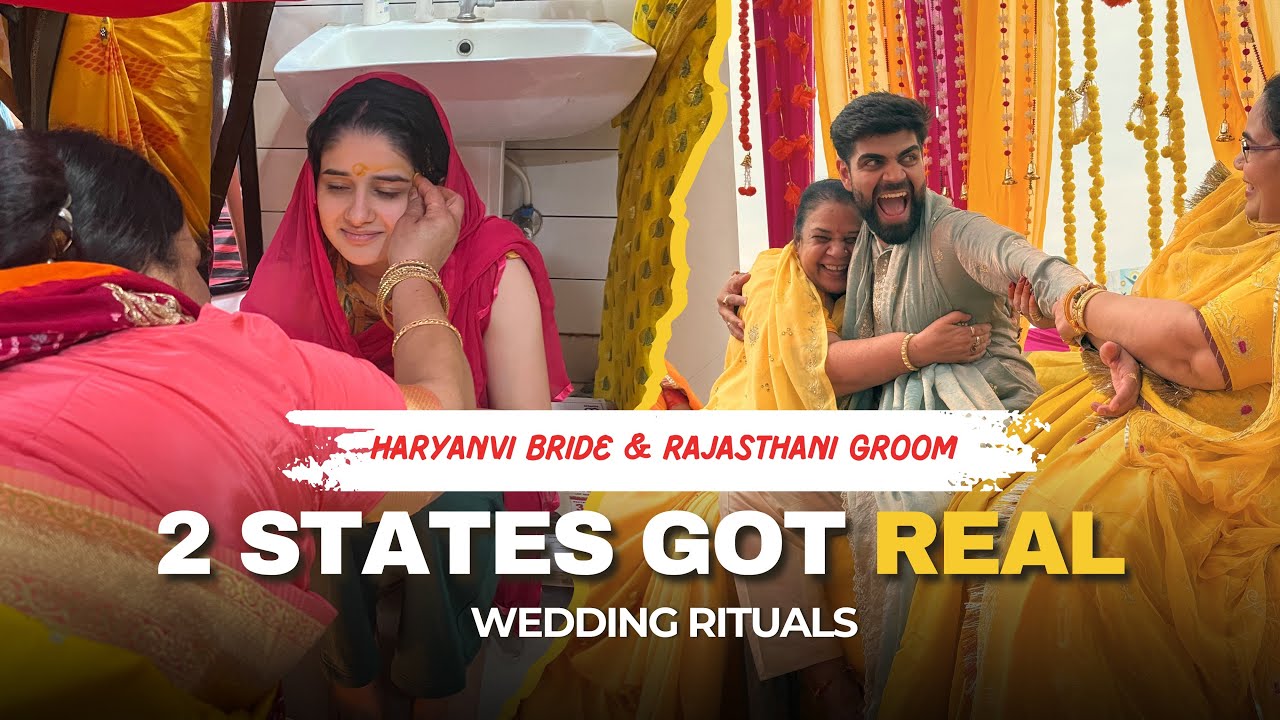 Lagan & Ghar ki HALDI 😍  || Rajasthani x Haryanvi rituals 