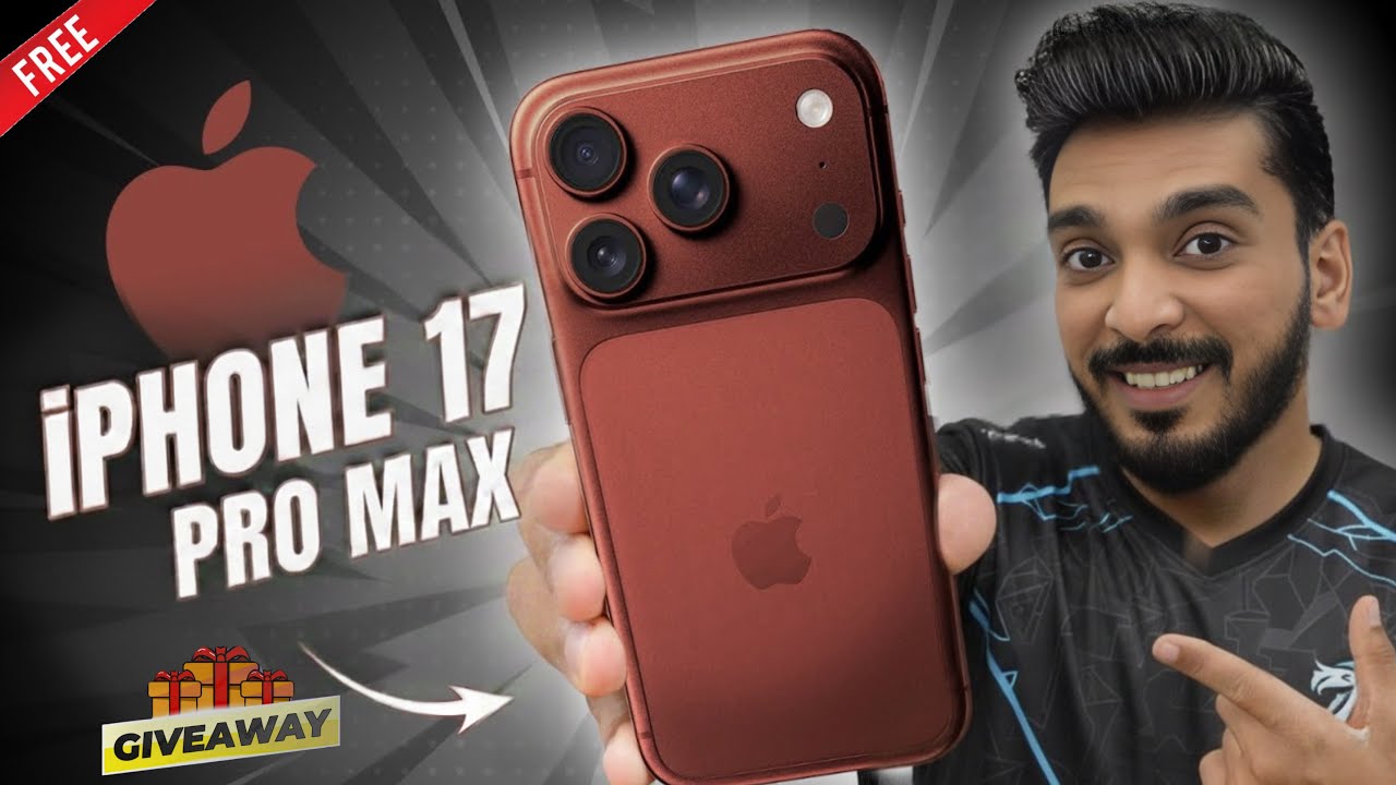 🔥 iPhone 17 Pro Max Unboxing + Camera Test | BGMI Test | Giveaway Live 🔴 | The Stranger Unboxing