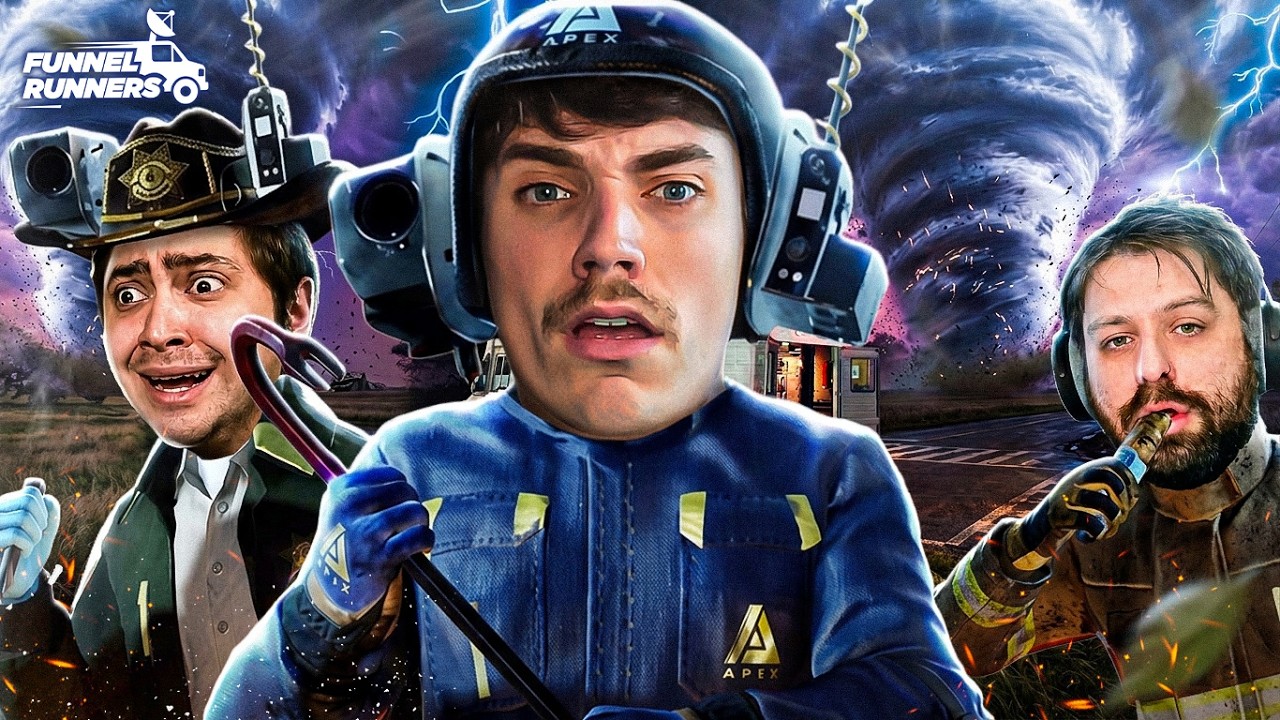 PERSEGUINDO TORNADOS COM MEUS AMIGOS | Funnel Runners