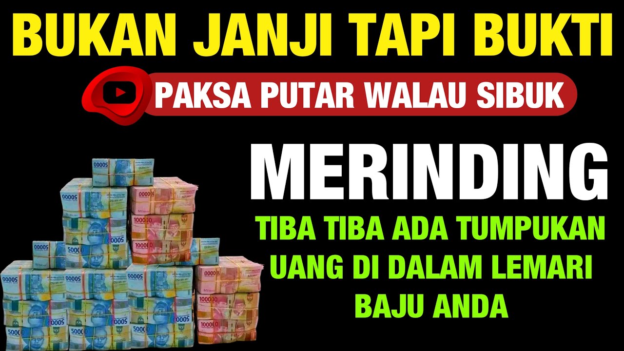 PUTAR HARI INI🤲DZIKIR PENARIK REZEKI, DOA NABI SULAIMAN, DOA CEPAT KAYA, PEMBUKA REZEKI, AMALAN KAYA