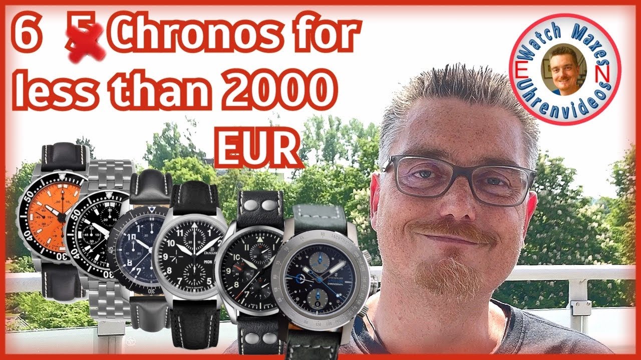 5 German Chronos for less than 2000 Euro