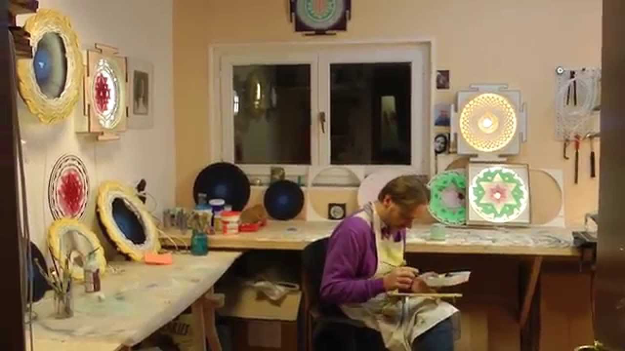 Meditationart, creating by hand