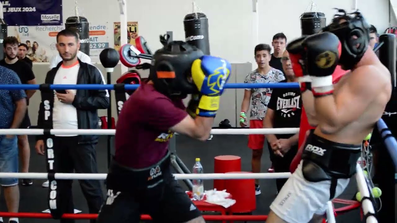 Meeting de boxe avec le Boxing Club de Florange en 2023