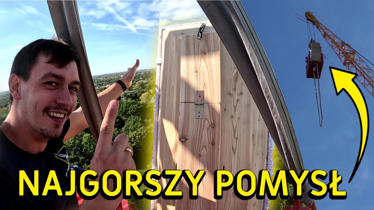 SKOCZYŁ NA BUNGEE W TRUMNIE! 💀