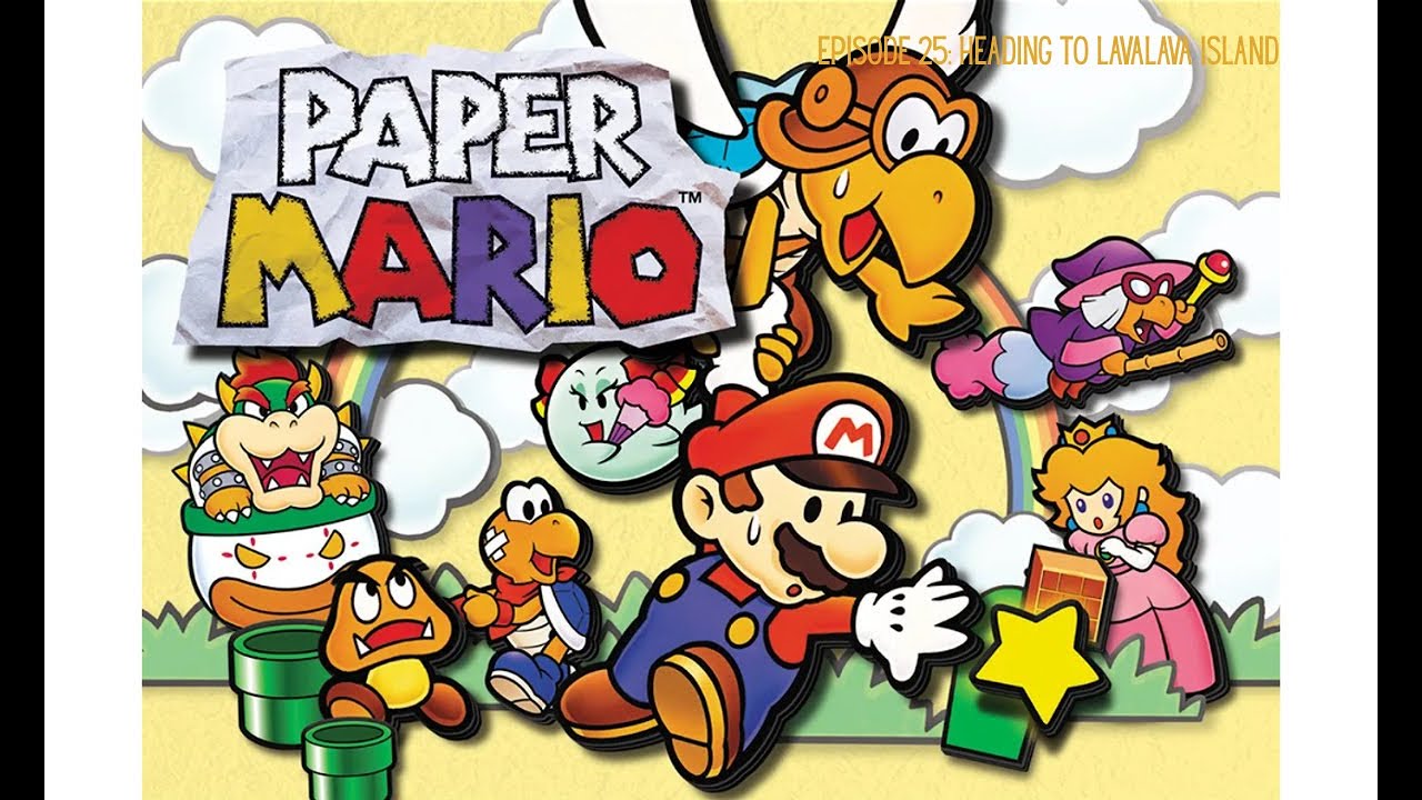 Paper Mario 64 Episode 25: Heading to Lavalava Island