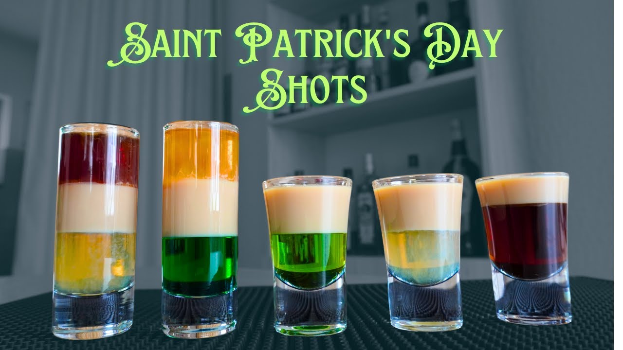 5 Delicious Layered Shots for Your St. Patrick's Day Party!