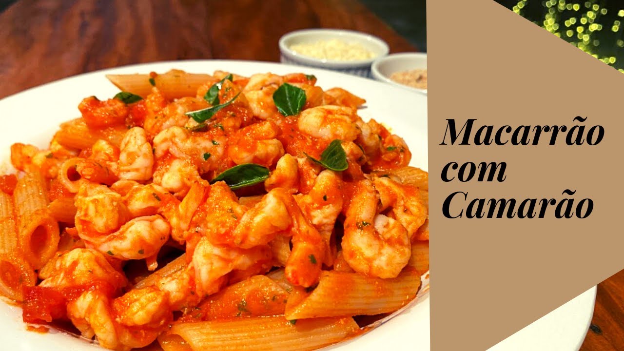 Macarrão com Camarão
