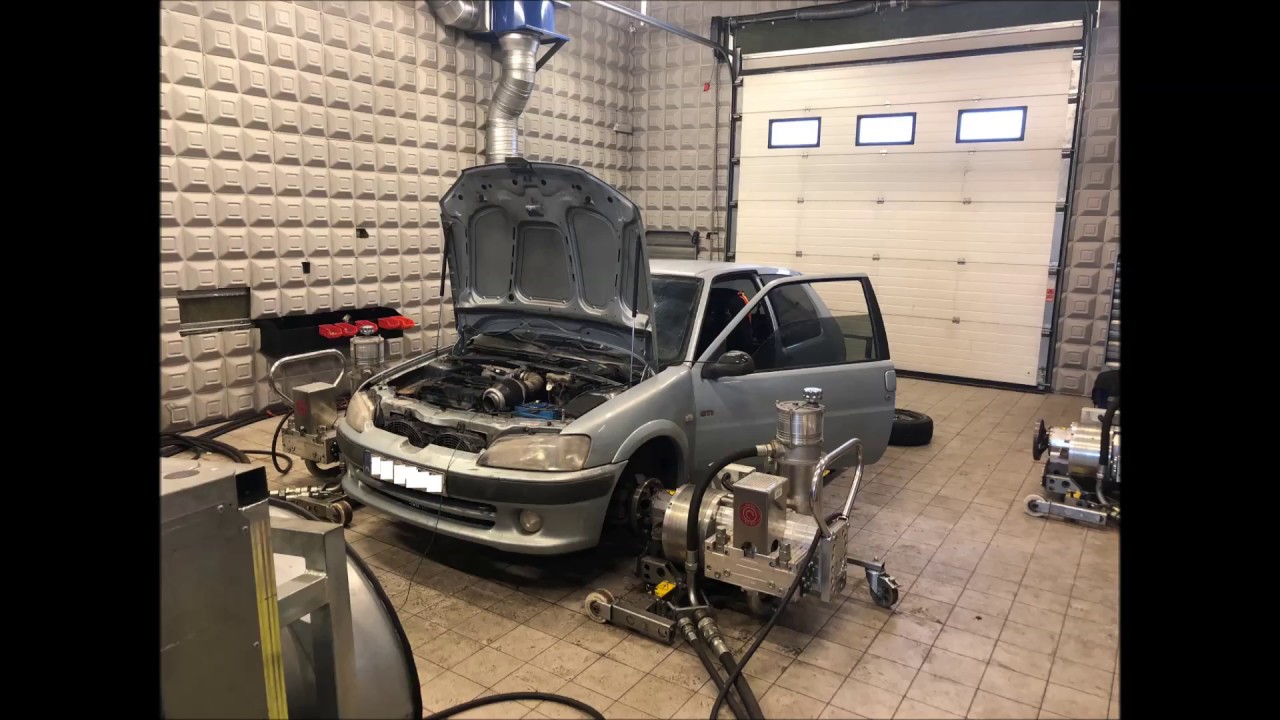 Peugeot 106 gti tu5jp4s acceleration przyspieszenie