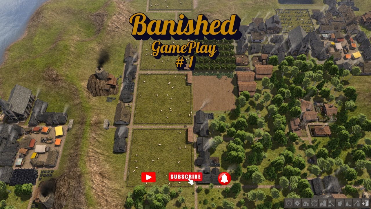 Banished | Part 1 &ndash; Ultimate City Planning & Layout Guide | 1500 Citizens | 43 Years (No Commentary)