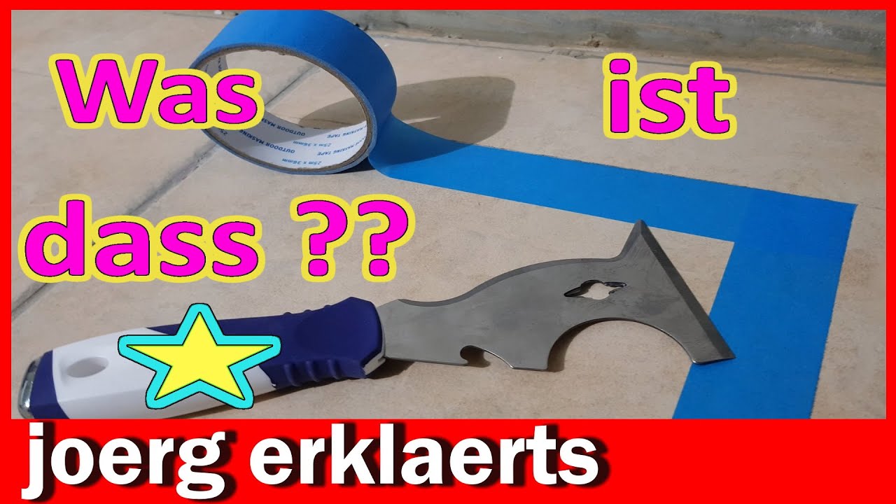 💥Quick - Tipp  Maler-Tape  Malerkrepp perfekt trennen Tutorial DIY No. 422