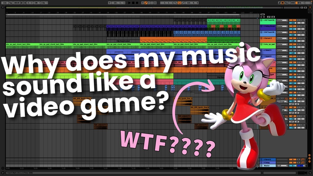 Why does my music sound like a video game?