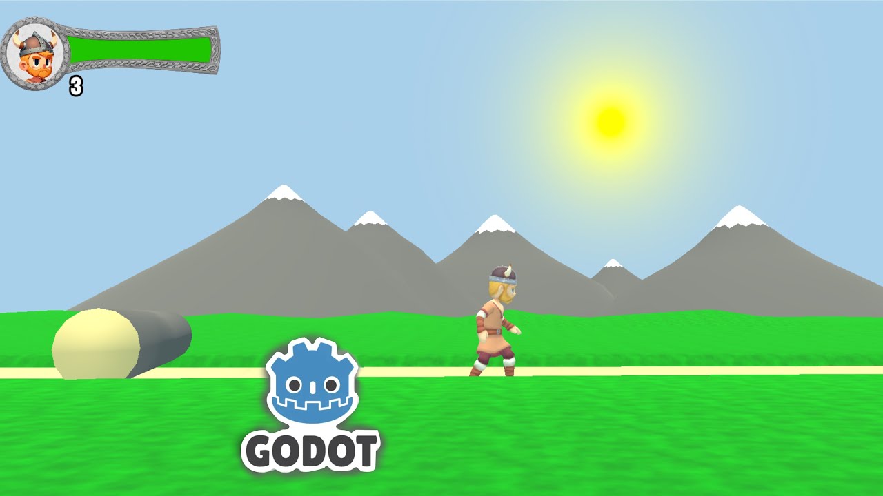 Erik 27 - Terreno, cielo y sol - Godot