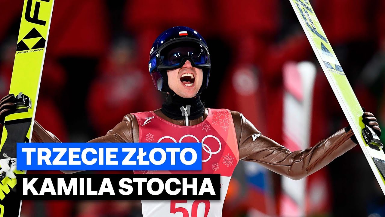 Skok Kamila Stocha po trzeci ZŁOTY MEDAL | Pjongczang 2018
