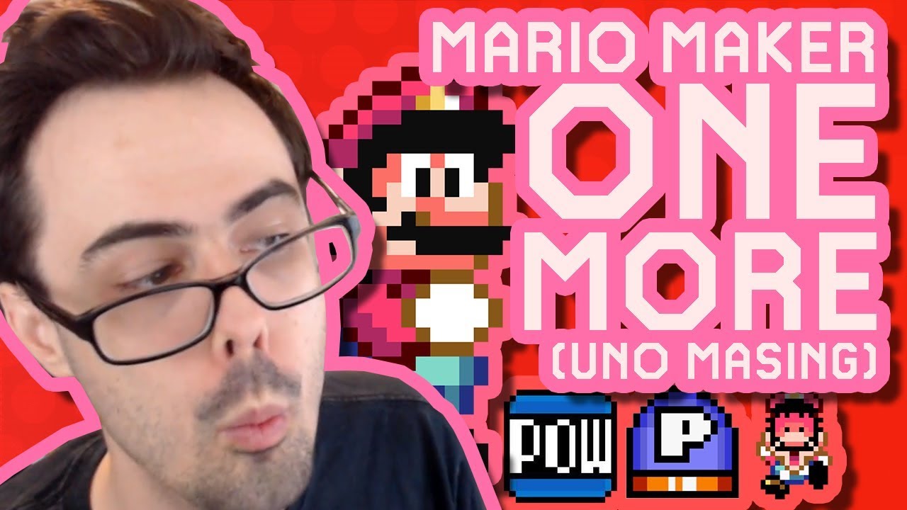 Mario Maker - BACK DOWN THE RABBIT HOLE WE GO (Unique Tech/Puzzles) | One More #11