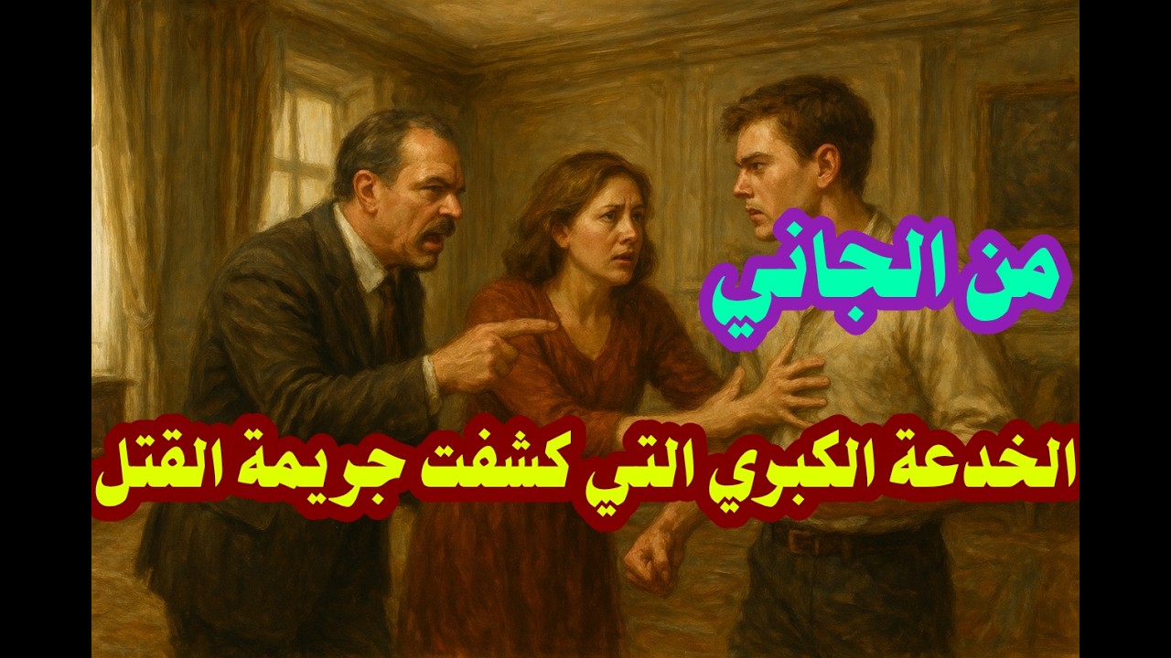 من الجاني حل لغز الخدعة الكبري التي كشفت جريمة القتل وكشفت الجاني الحقيقي