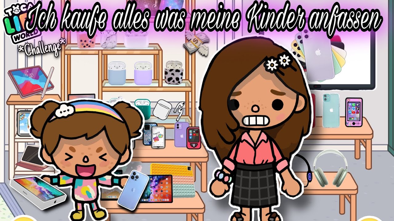 😱 ALLES KAUFEN, WAS MEINE KINDER ANFASSEN!! 😬💸 | SPANNEND | TOCA BOCA STORY DEUTSCH