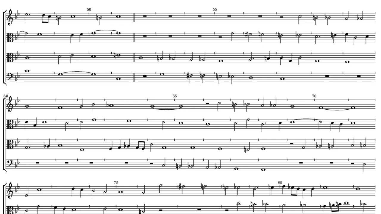 Johann Pachelbel Ricercar in g minor, P.419