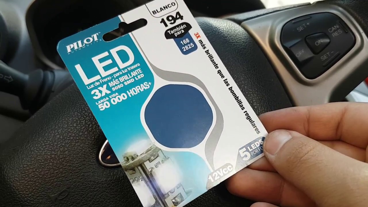 Cambiar focos LED toldo delantero fiesta mk7