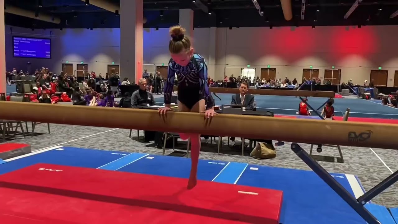 First Place Level 3 Beam Routines Legends of the Smokies 2023
