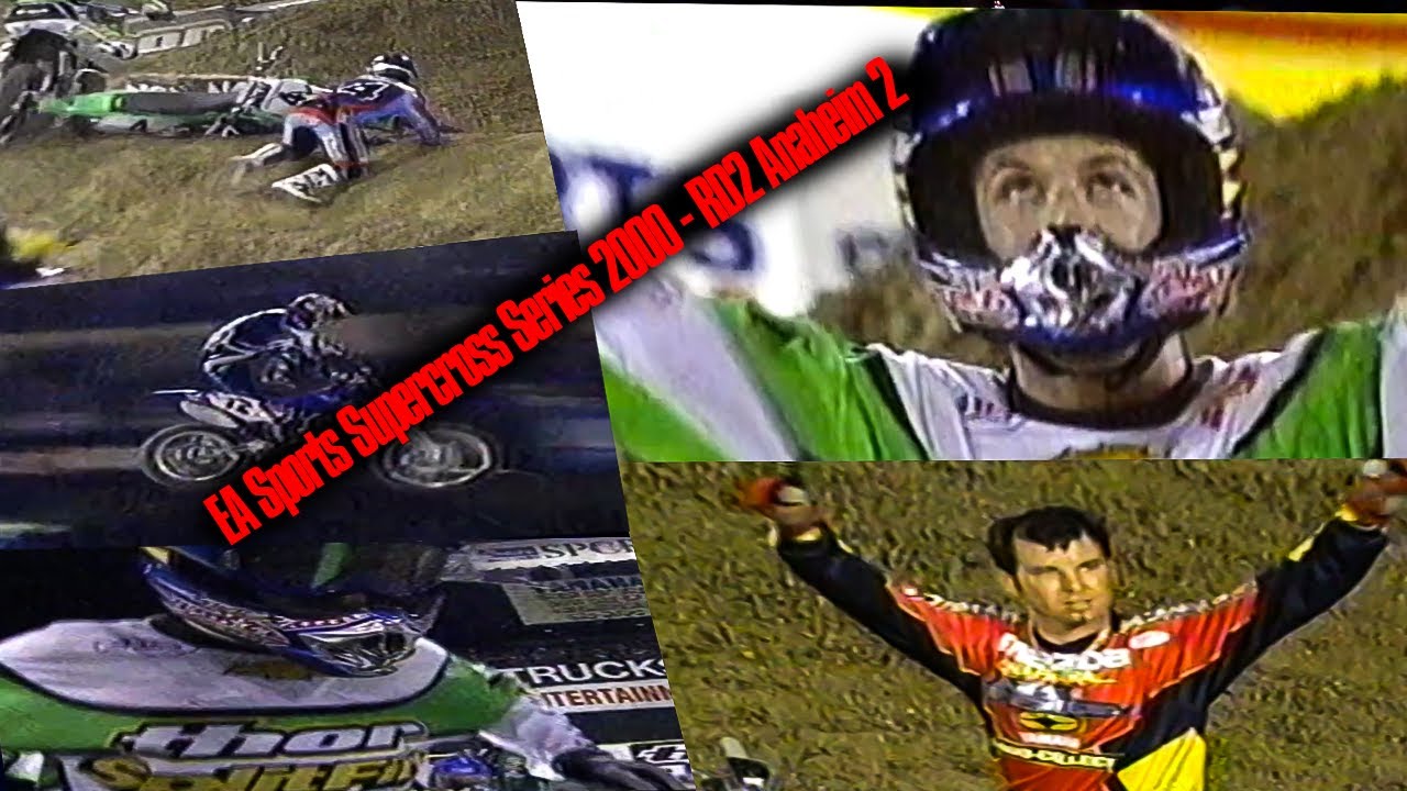 EA Sports Supercross Series 2000 - RD2 Anaheim 2 (Full VHS RIP)