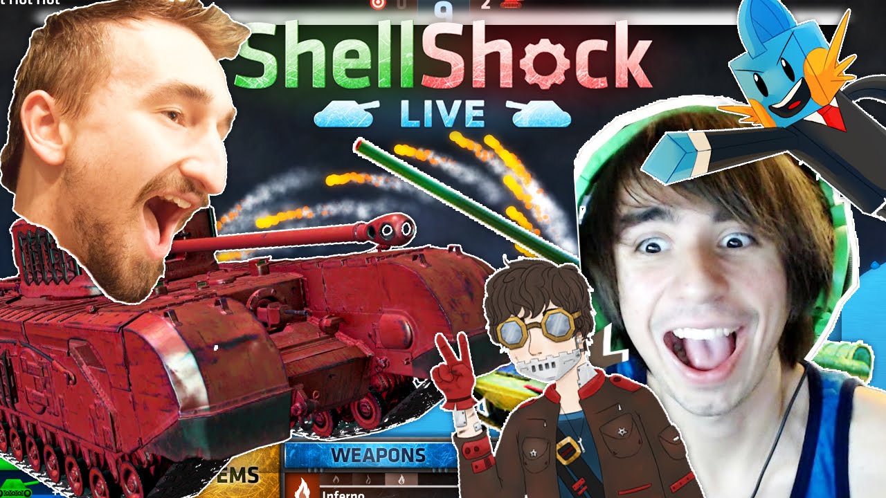 SHELLSHOCK LIVE SHOWDOWN - 4 vs 4 w/ JeromeACE, Nooch, HuskyMudkipz, and Deadlox