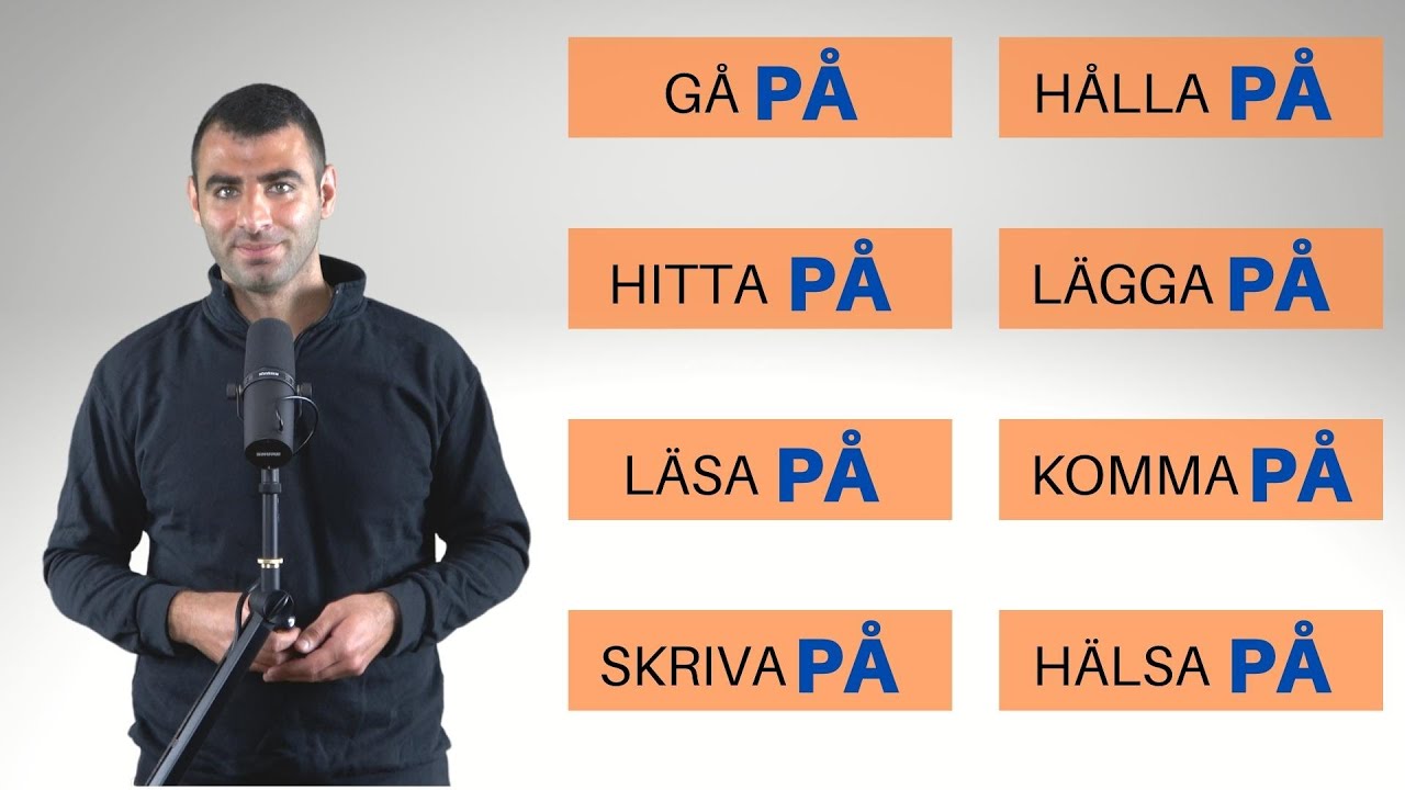 SLUTA MISSFÖRSTÅ (partikelverb med prepositionen 