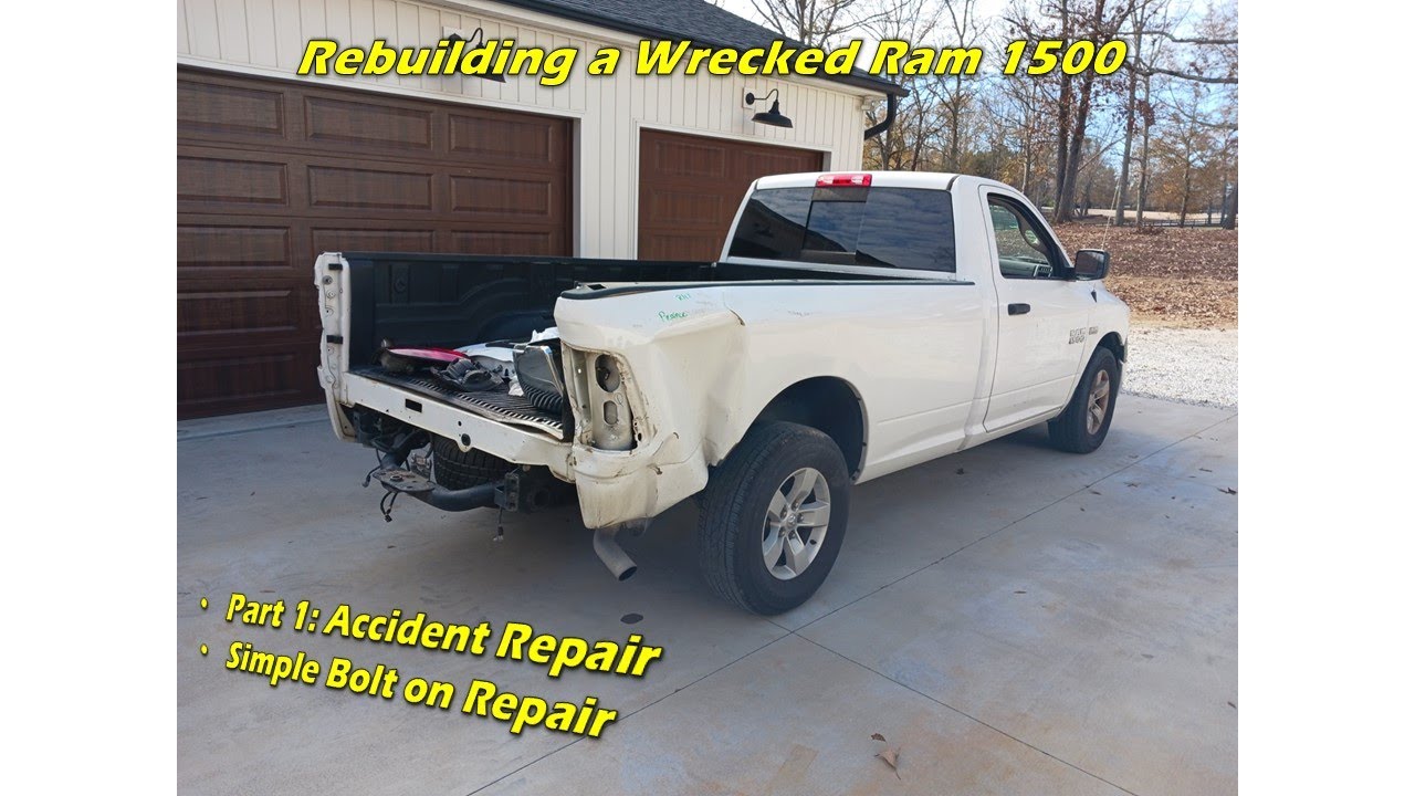 Rebuilding a Salvage Ram 1500 on a Budget: Part 1