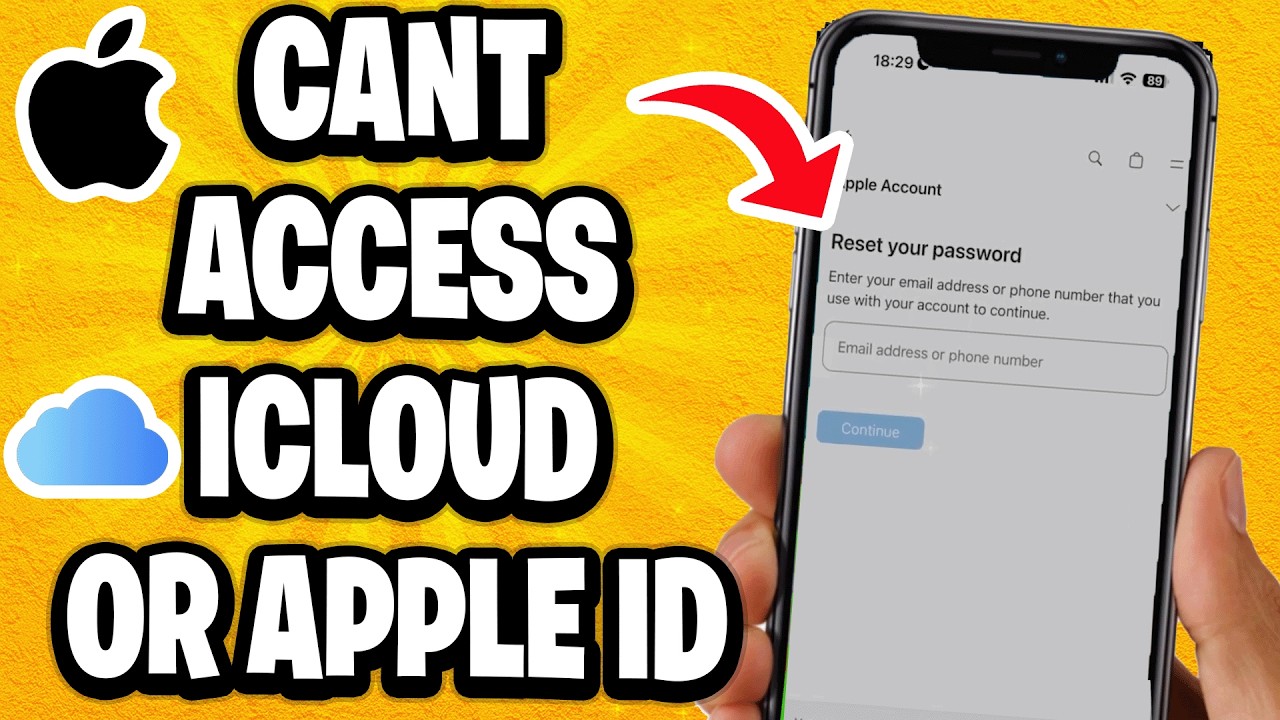 Не удается войти в iCloud или Apple ID (учетная запись отключена) &mdash; Решение
