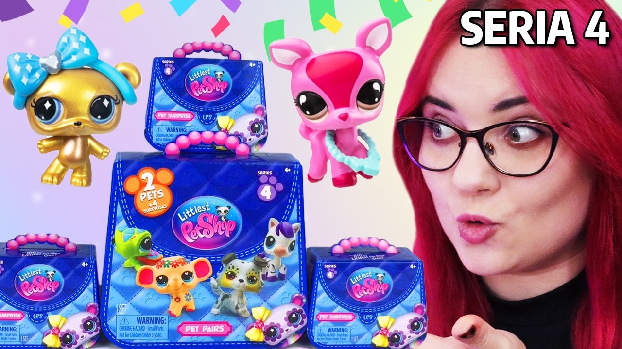 NOWE ❗ LEPSZE ❗ LPS seria 4 🐼 NIESPODZIANKI Littlest Pet Shop