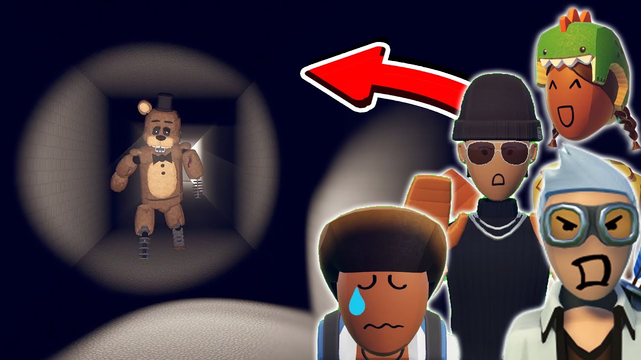 40 Players RUNNING From FREDDY! | Rec Room