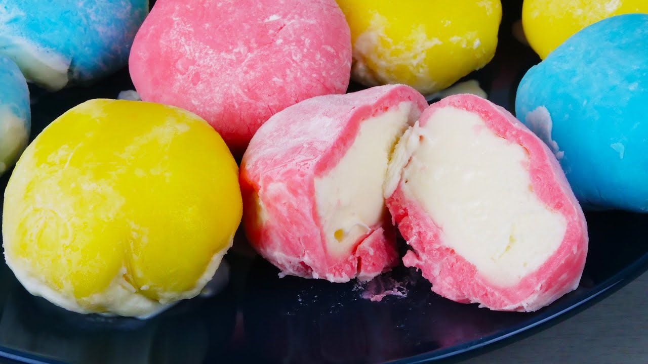 Helado casero de Mochi