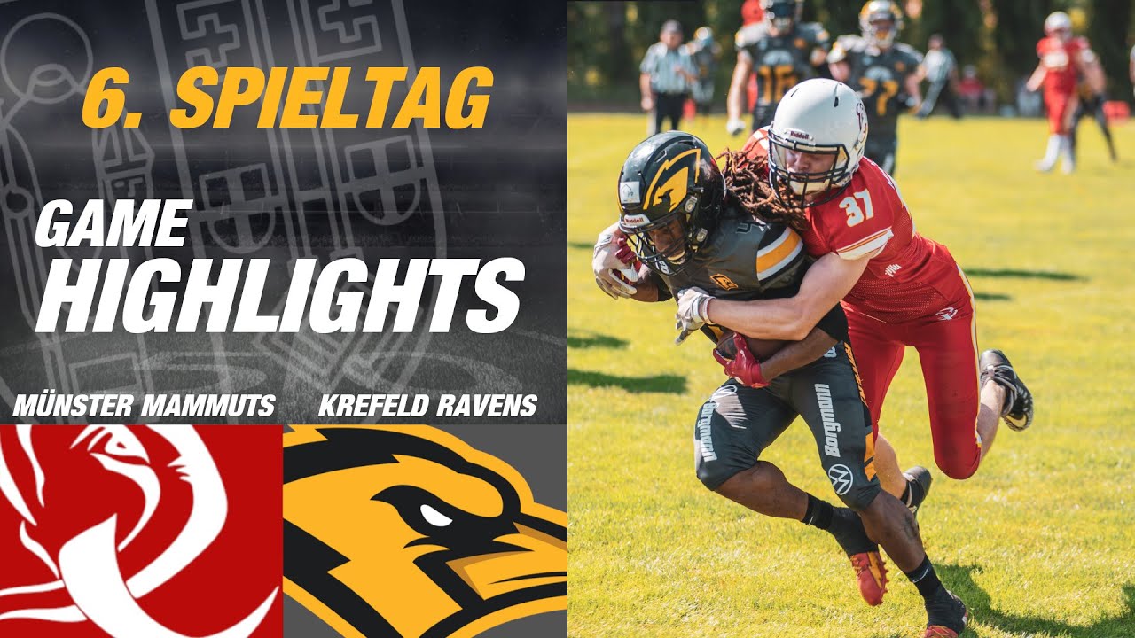 Highlights // Münster Mammuts vs. Krefeld Ravens