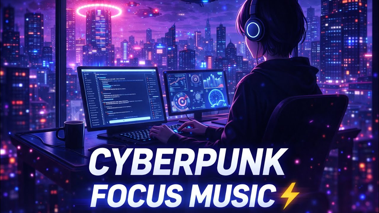 KAKRS Neon World Vol.5| 30 Minute Cyber Focus＆Night DriveMix (Future Pop / 140 BPM)