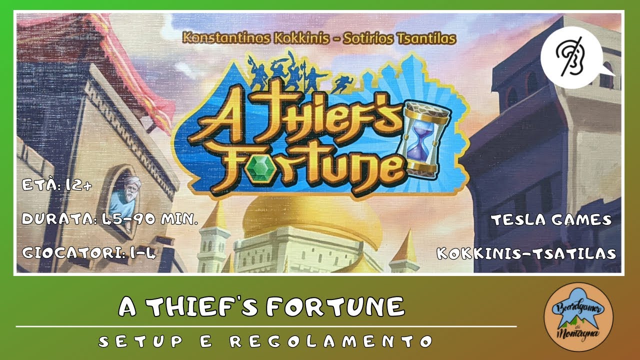 A Thief's Fortune - setup e regolamento in italiano (tutorial) [SUB ITA]