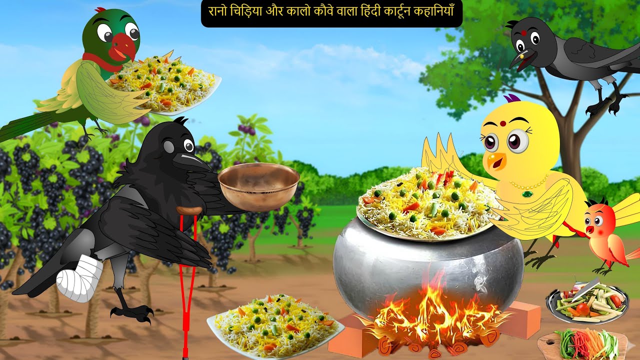 Rano Chidiya Episode | Achi Cartoon Dekhao | कार्टून | Kauwa Wala Cartoon| Rano Chidiya | Kalo kauwa