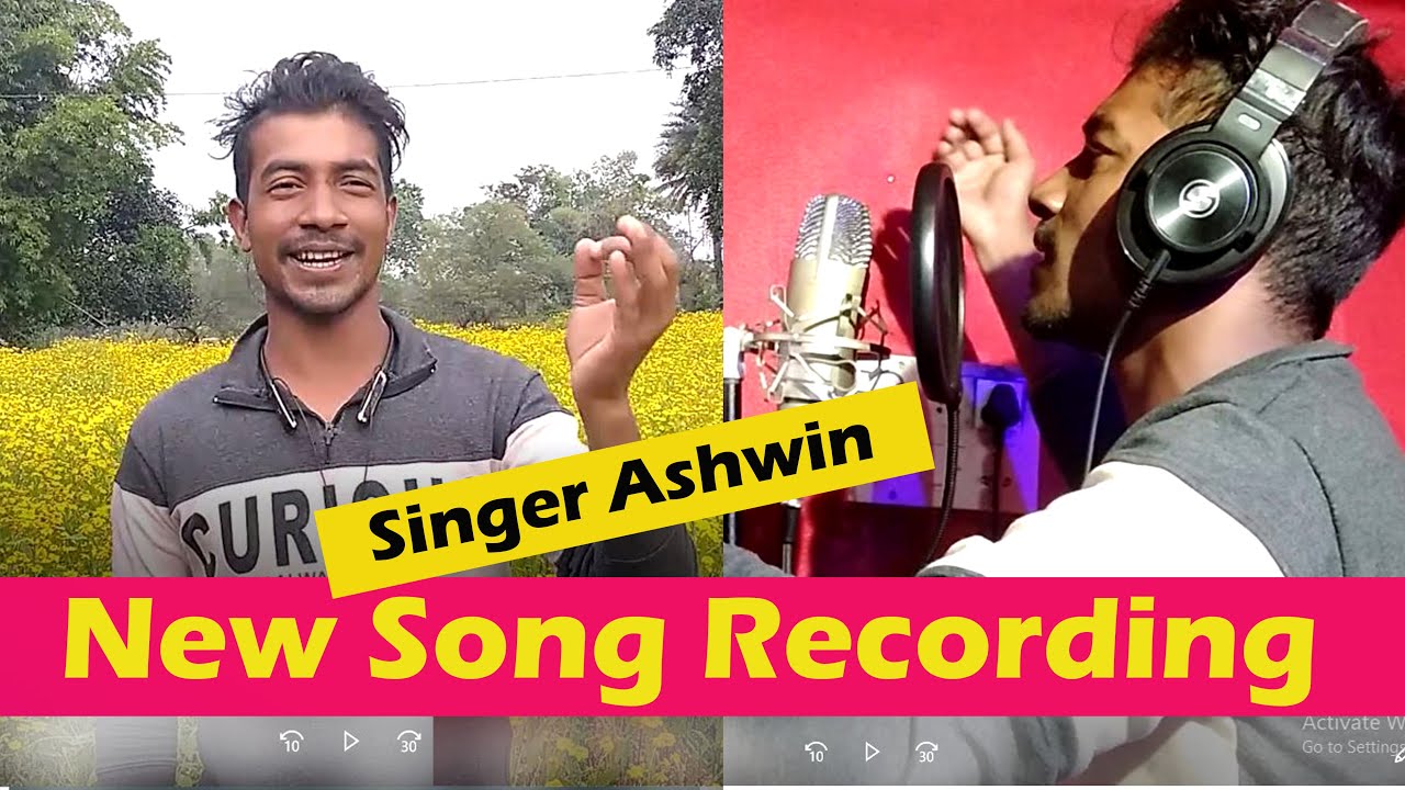 Recording NEW SONG with Singer Ashwin Ekka...#VLOG-160 | Oscar Lakra Vlogs |