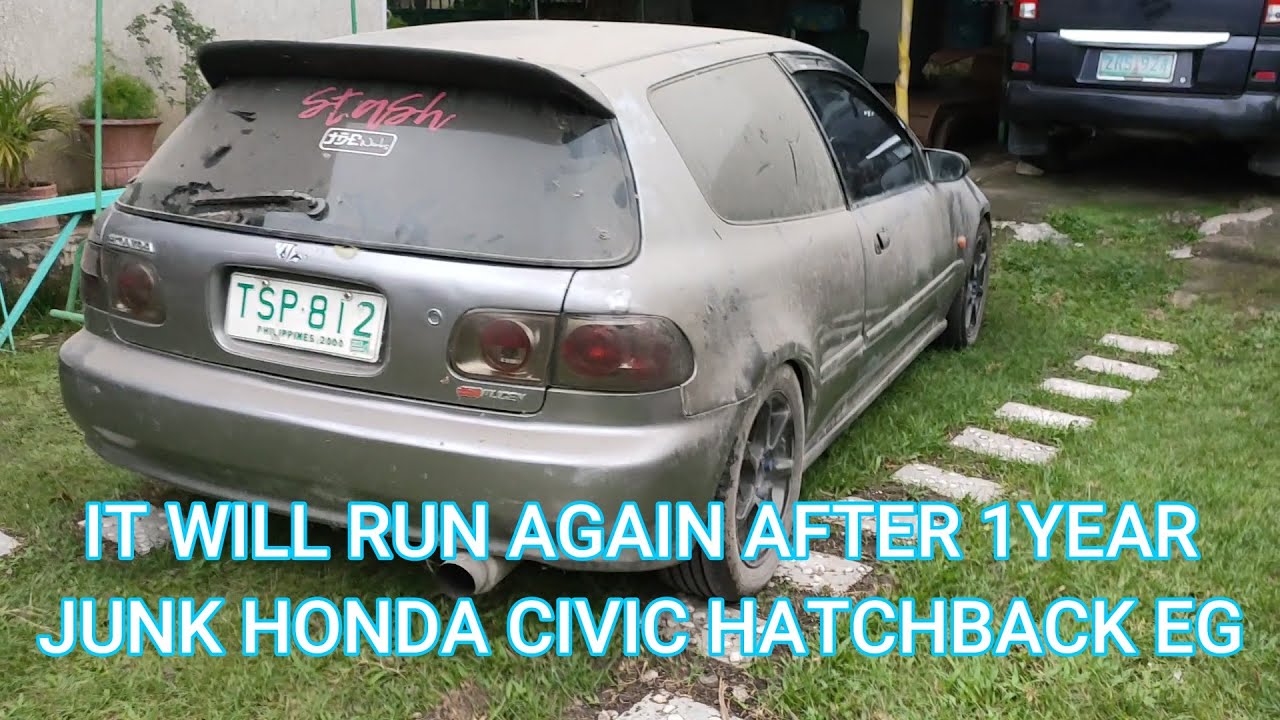 I Found a Junk Stockup CAR Honda Civic HatchBack EG 1994