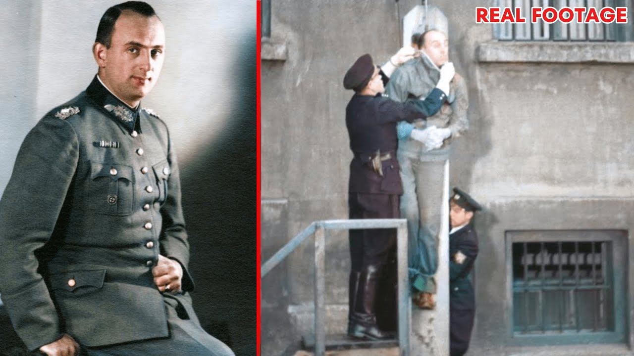 The Public Execution Of Hitler&rsquo;s Chief Of Police *Warning hard to stomach.