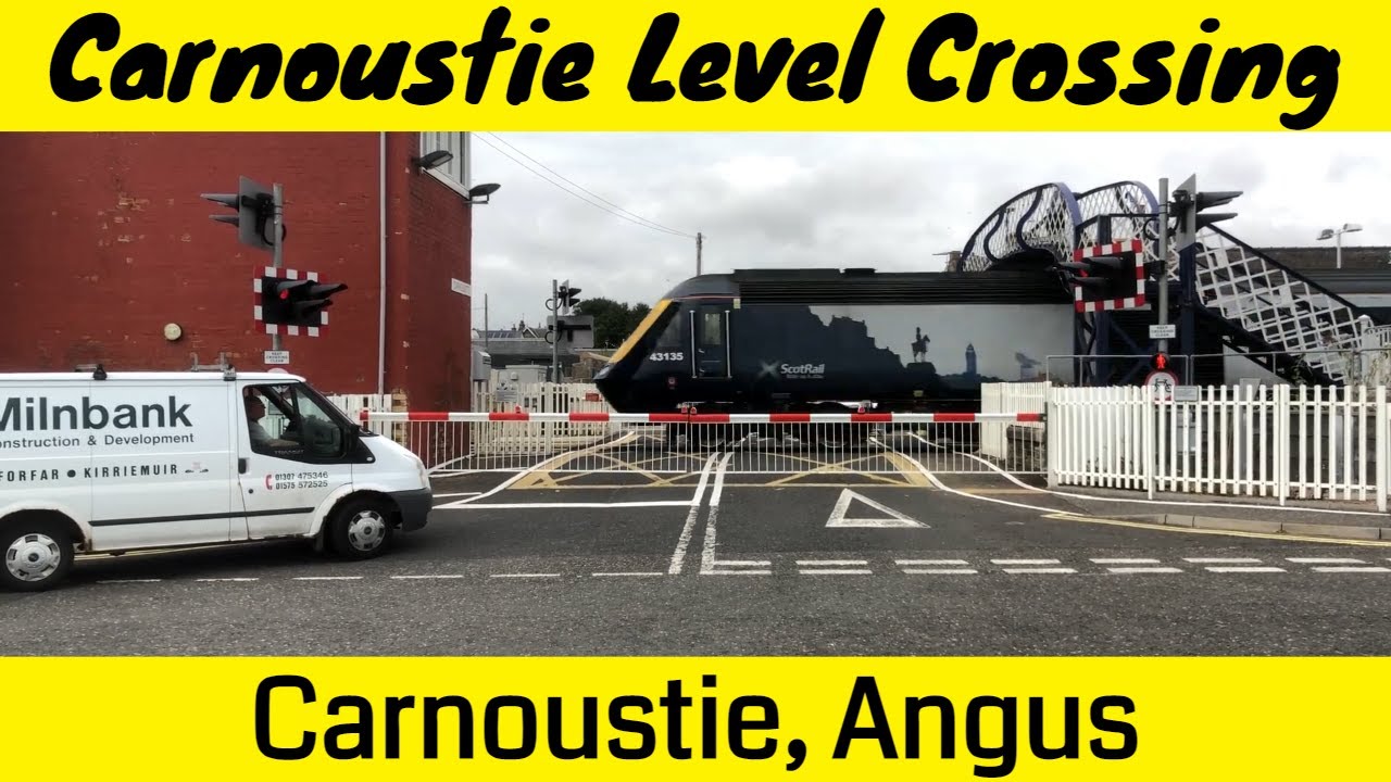 Carnoustie Level Crossing, Angus | Traingenix