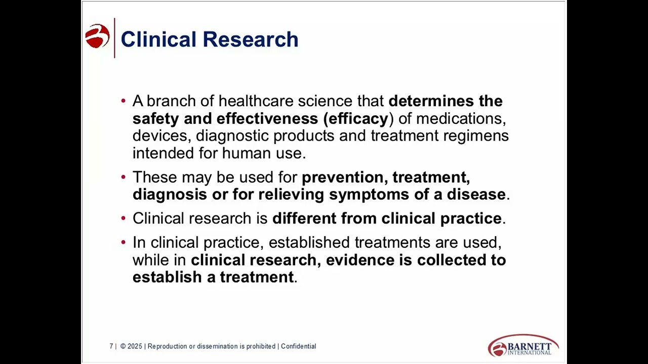 Introduction to Clinical Research