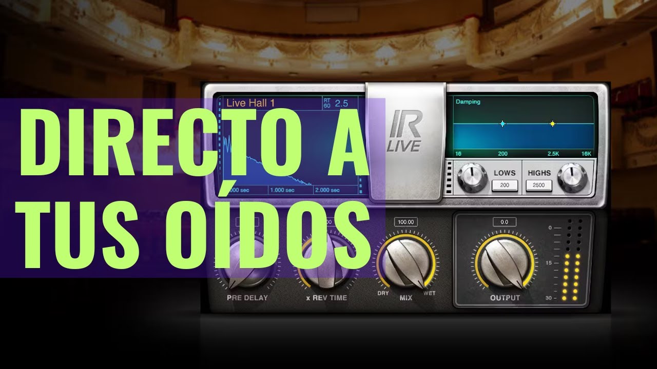 🎛️ Tutorial IR Live de Waves + &iexcl;2000 Impulsos de Reverb Gratis! 🚀