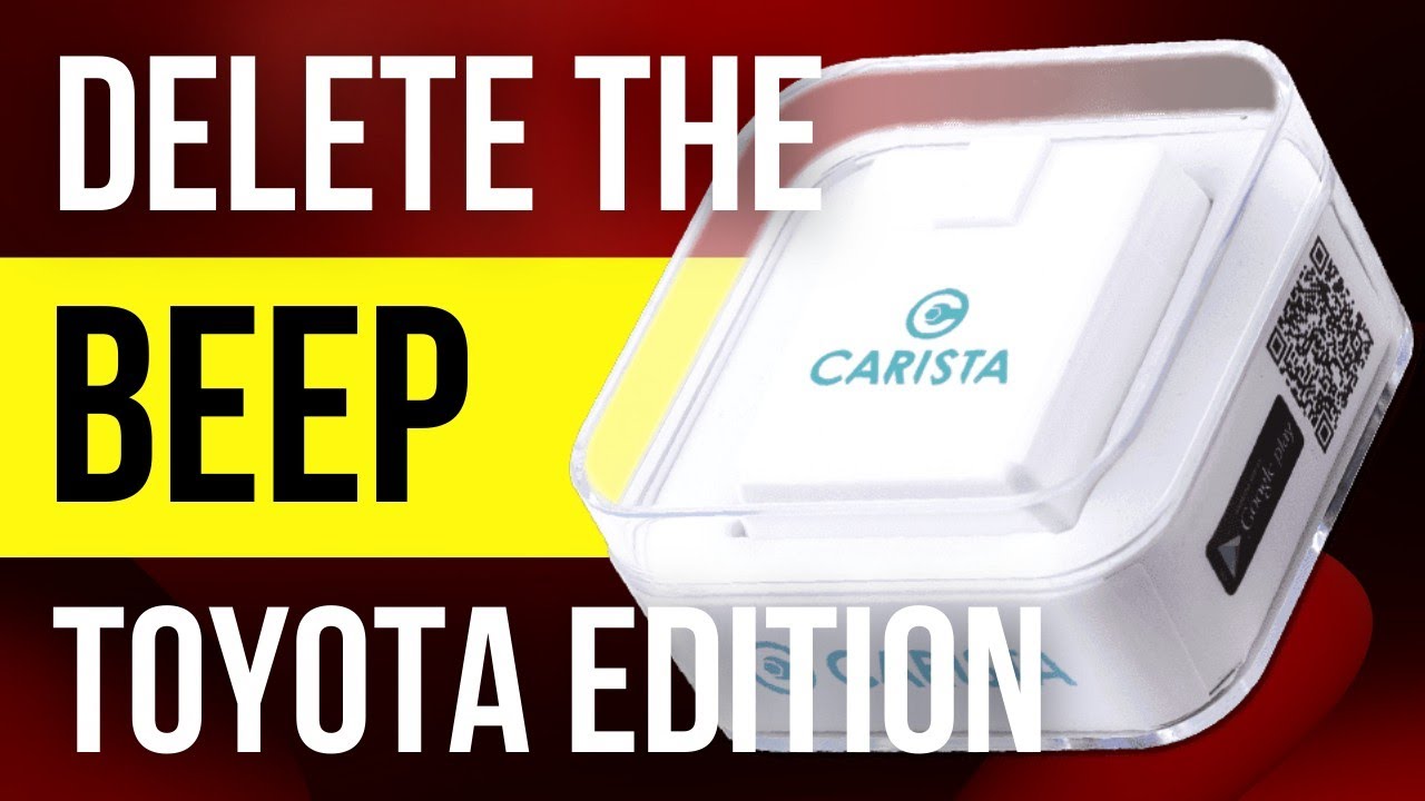 How To Disable the Seatbelt Alarm on a Toyota (Gen 3 Tacoma) - Carista & Bluetooth OBD2 Scanner