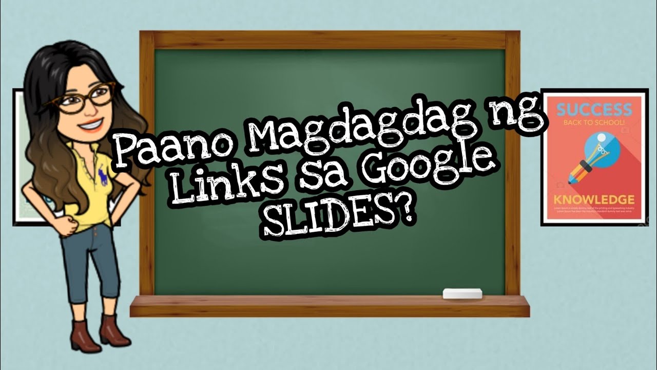 HOW TO ADD LINKS IN GOOGLE SLIDES/TAGALOG