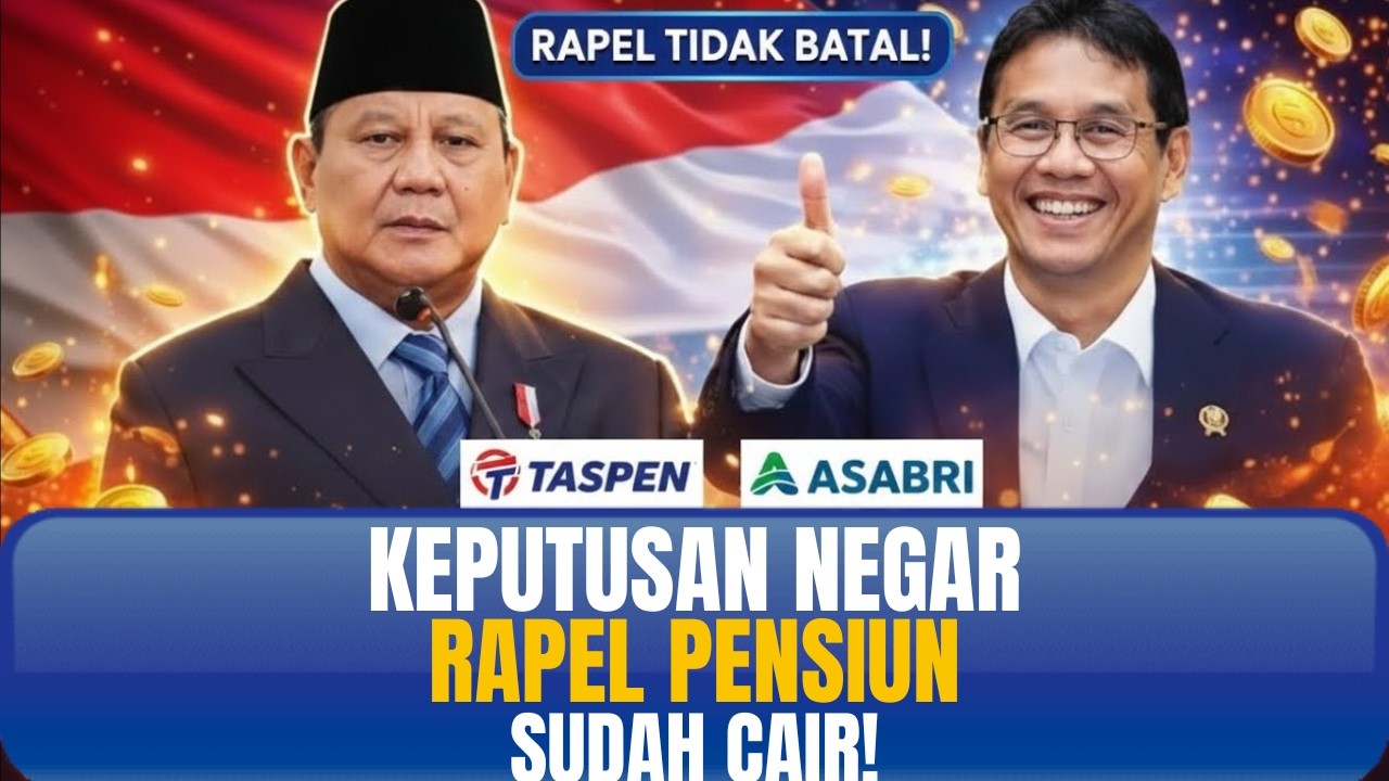 Resmi dari TASPEN: Rapel Pensiun Cair, Ini Jadwal 2026
