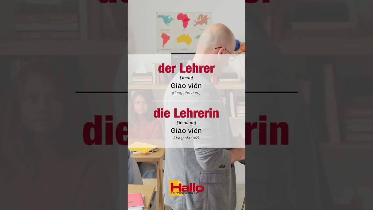 Nghề nghiệp trong tiếng Đức #hallo#tiengduc#hoctiengduc#tiengduchallo#tiengduconline#tiengduckhongkh