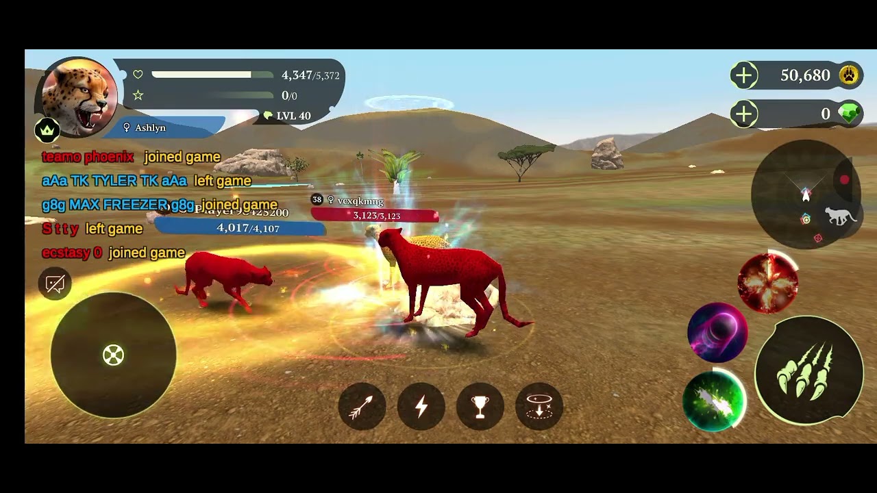 Hey y'all I am back playing The Cheetah in Pvp I hope you all enjoy D: