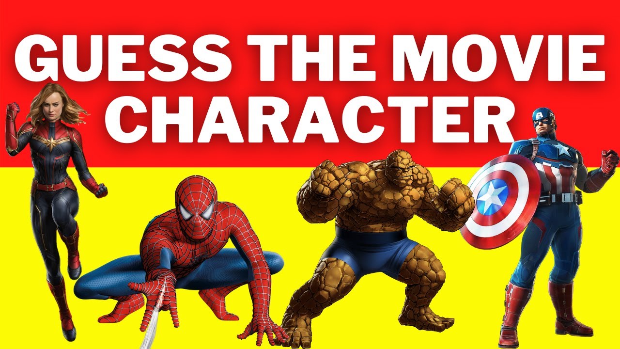 GUESS THE MOVIE CHARACTER | MOVIE CHARACTER CHALLENGE | MOVIE CHARACTER QUIZ