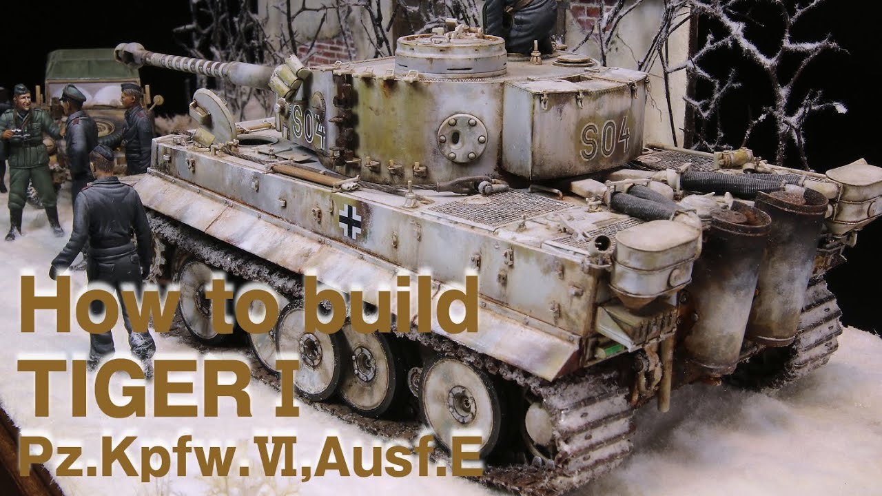 Tiger 1 Diorama. ヴィットマン・タイガーS04号車.ドラゴン1/35タイガー1型初期生産型.製作
