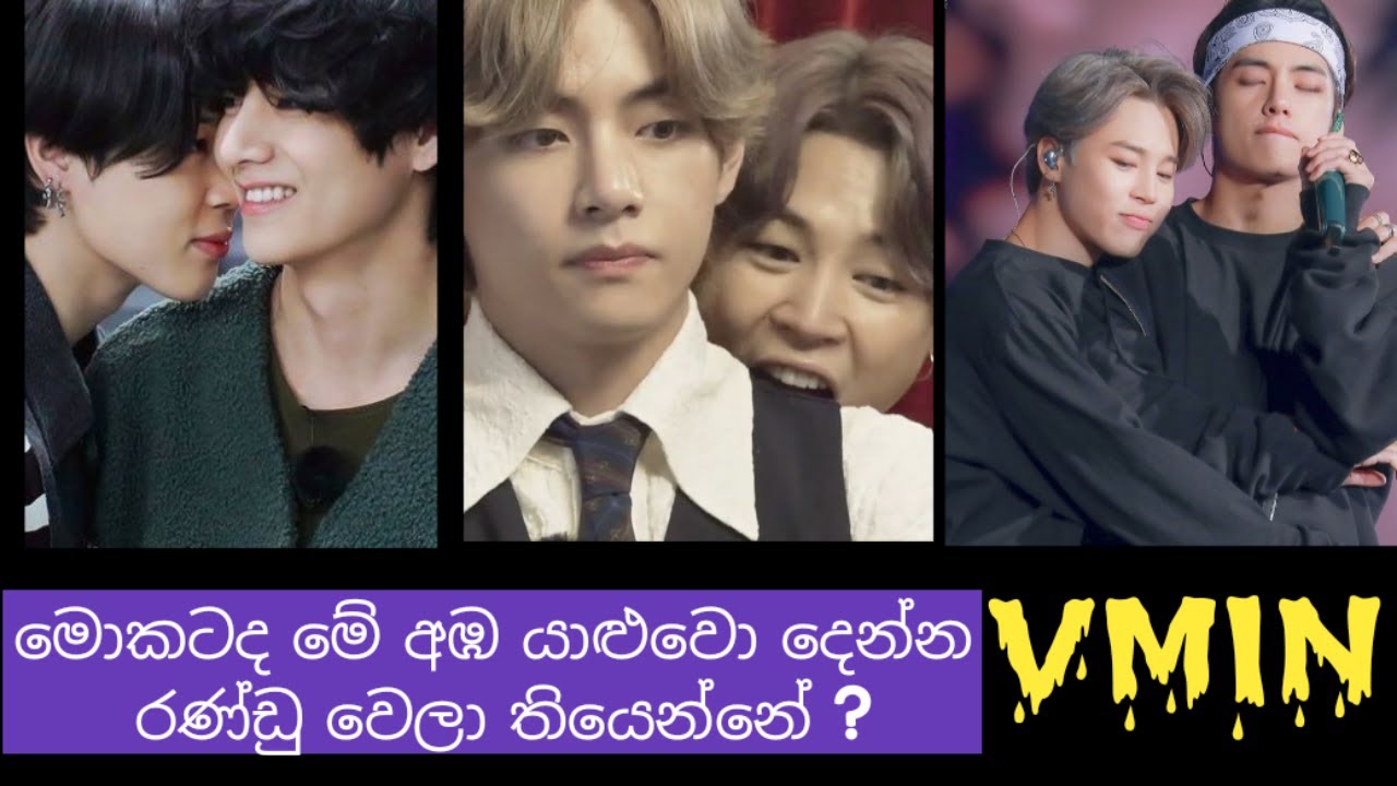 BTS| Vmin | Fighting | ආත්මීය මිතුරන්ගේ පුංචි පුංචි රණ්ඩු |