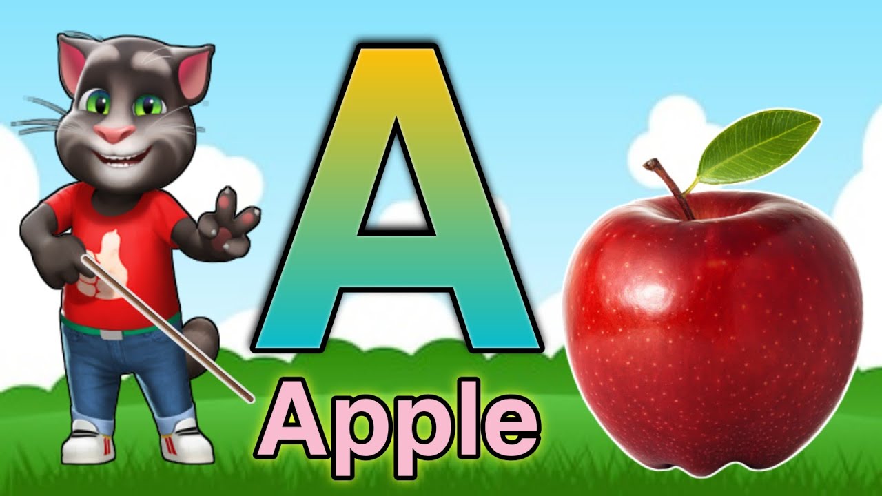 A for apple bi for ball! English Varnmaala! A for apple video! Abcd video! Alphabet phonics song!